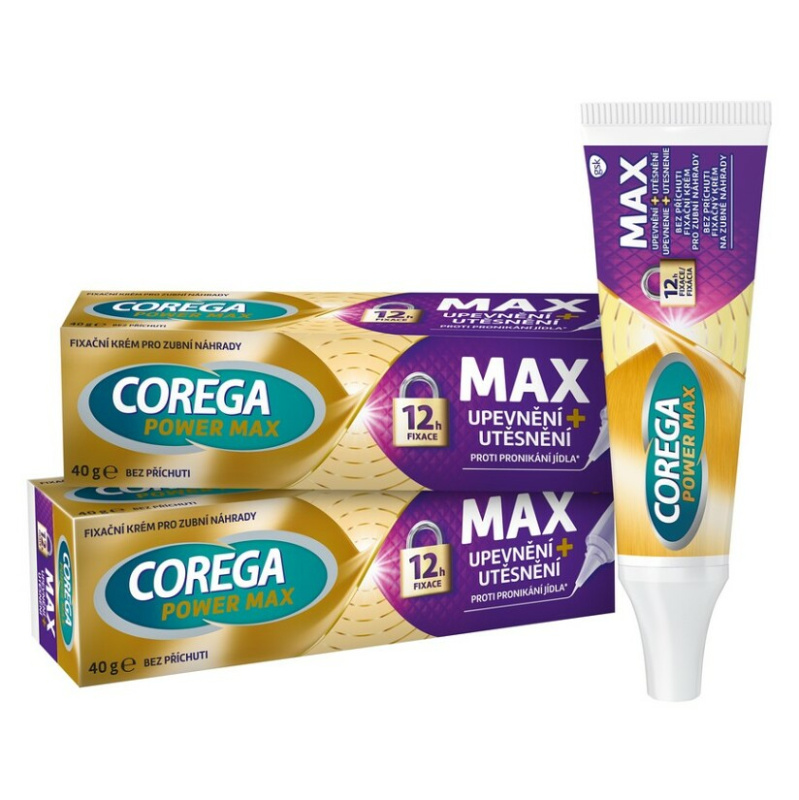 COREGA Max Control fixační krém 2 x 40 g