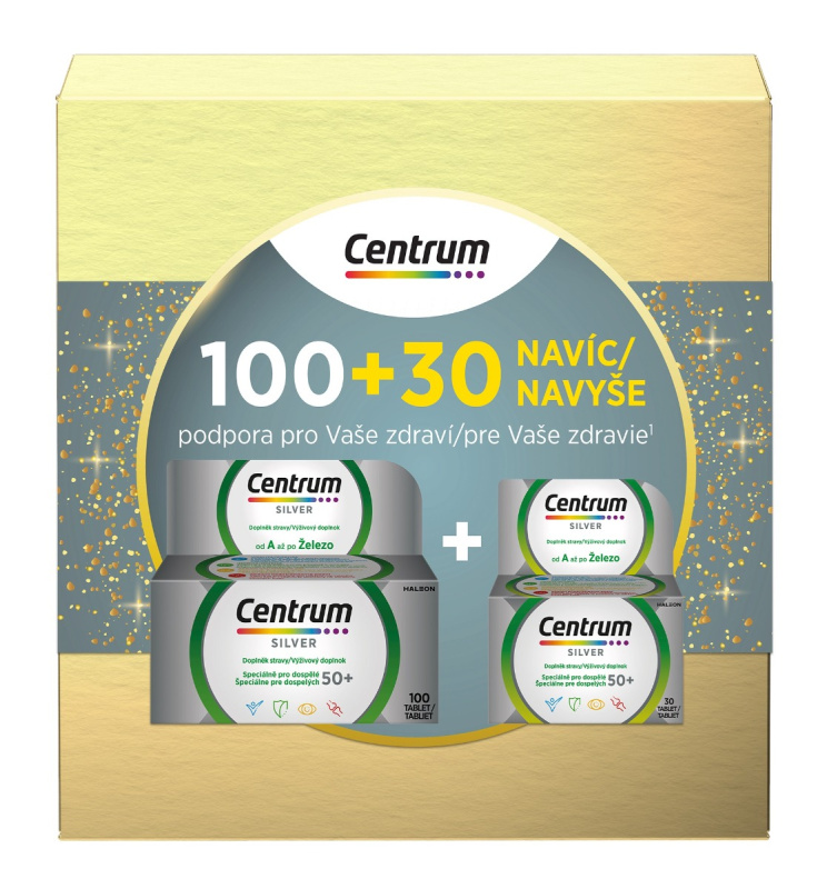 CENTRUM Multivitamín silver 50+  100 + 30 NAVÍC
