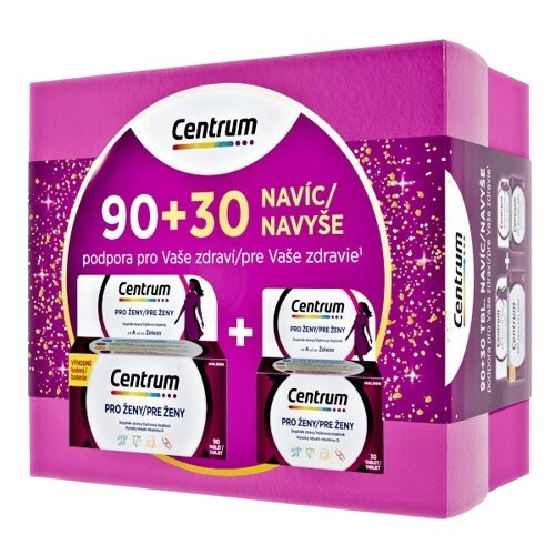 CENTRUM Multivitamín pro ženy 90 + 30 NAVÍC
