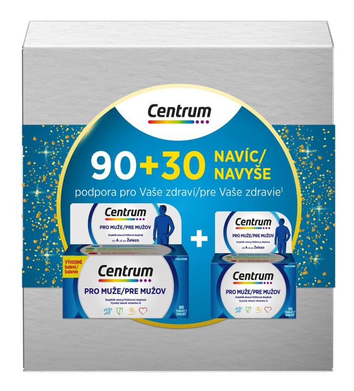 CENTRUM Multivitamín pro muže 90 + 30 NAVÍC