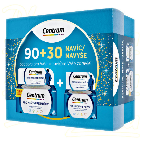 CENTRUM Multivitamín pro muže 90 + 30 NAVÍC