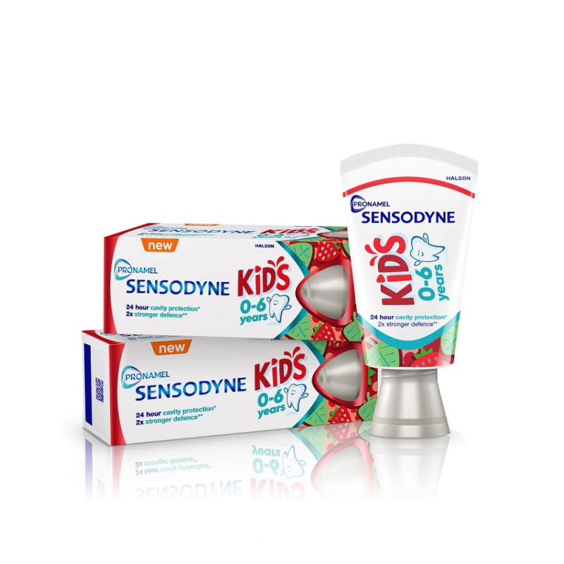 Sensodyne Pronamel Kids dětská zubní pasta 0-6 Years 2x75 ml