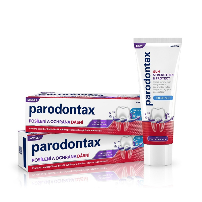 Parodontax Strengthen and Protect Fresh Mint zubní pasta 2x75 ml