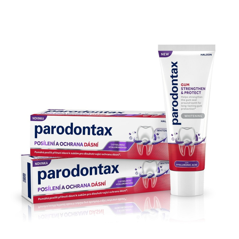 Parodontax Strengthen and Protect Whitening zubní pasta 2x75 ml
