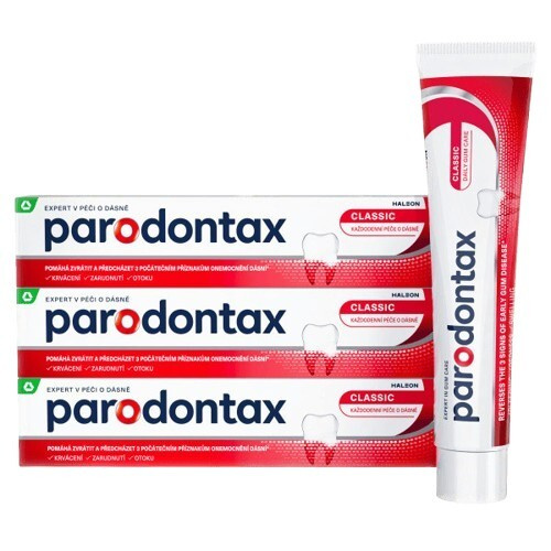 PARODONTAX  Classic Zubní pasta 3 x 75 ml