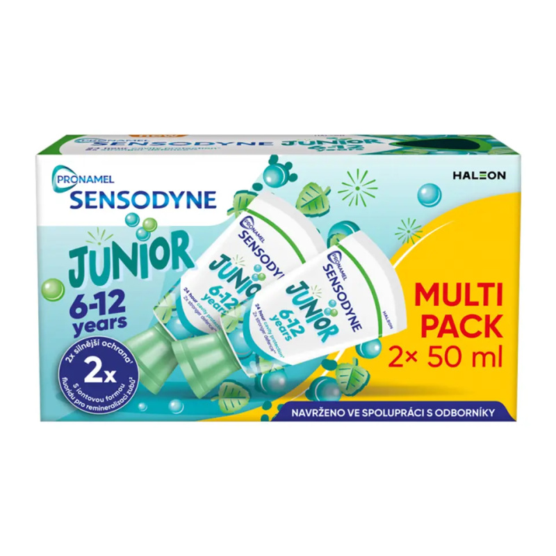 Sensodyne Pronamel Kids Berry Twist zubní pasta s fluoridem 2 x 50 ml