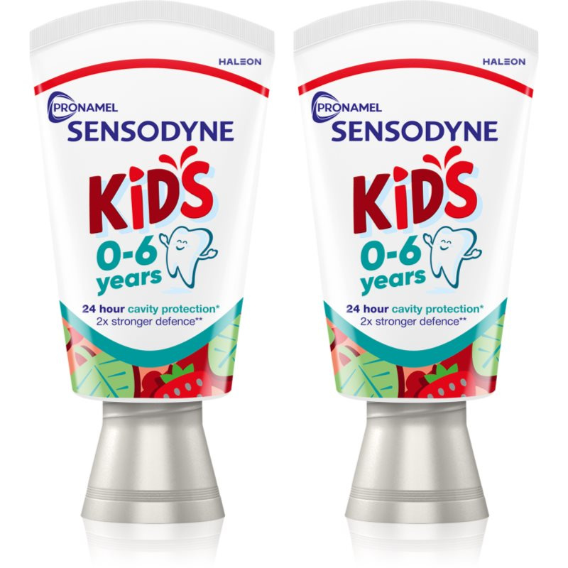 Sensodyne Pronamel Kids Berry Twist zubní pasta s fluoridem 2 x 50 ml