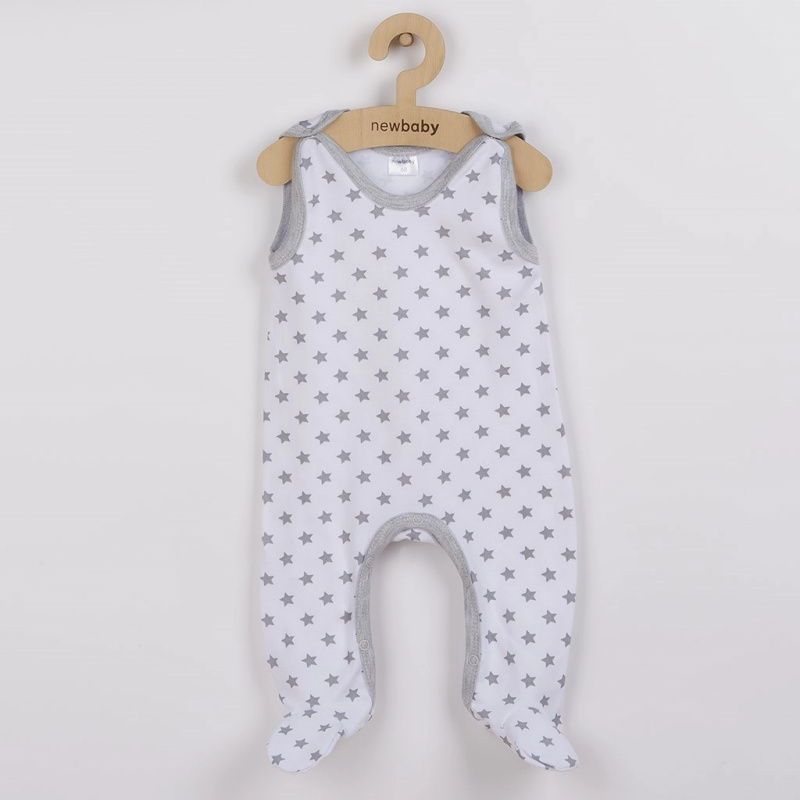 Dětské dupačky New Baby Classic II z bavlny, modré pruhy