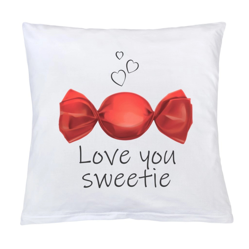 Polštář New Baby Love You Sweetie 40 × 40 cm