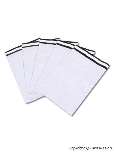 Plastové obálky samolepicí 190 × 250 mm, 50 mikronů (balení 10 ks)