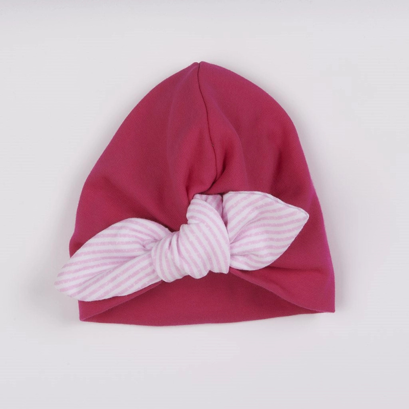 Dívčí čepice turban New Baby For Girls pruhy