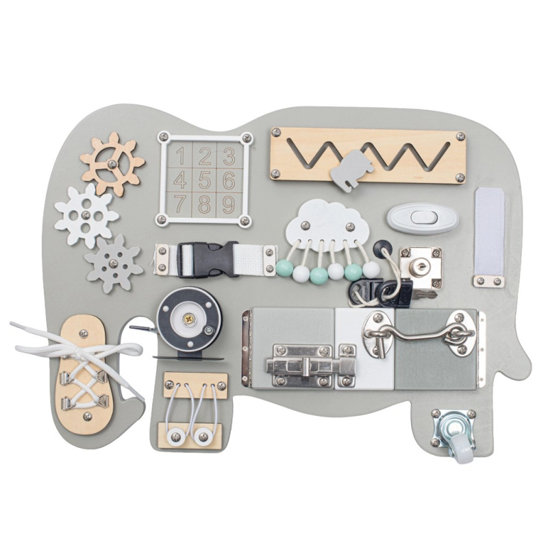 Aktivní tabule slon MONTESSORI BABY MIX