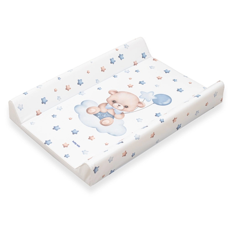 Přebalovací podložka BABY MIX medvídek 47 × 70 cm modrá