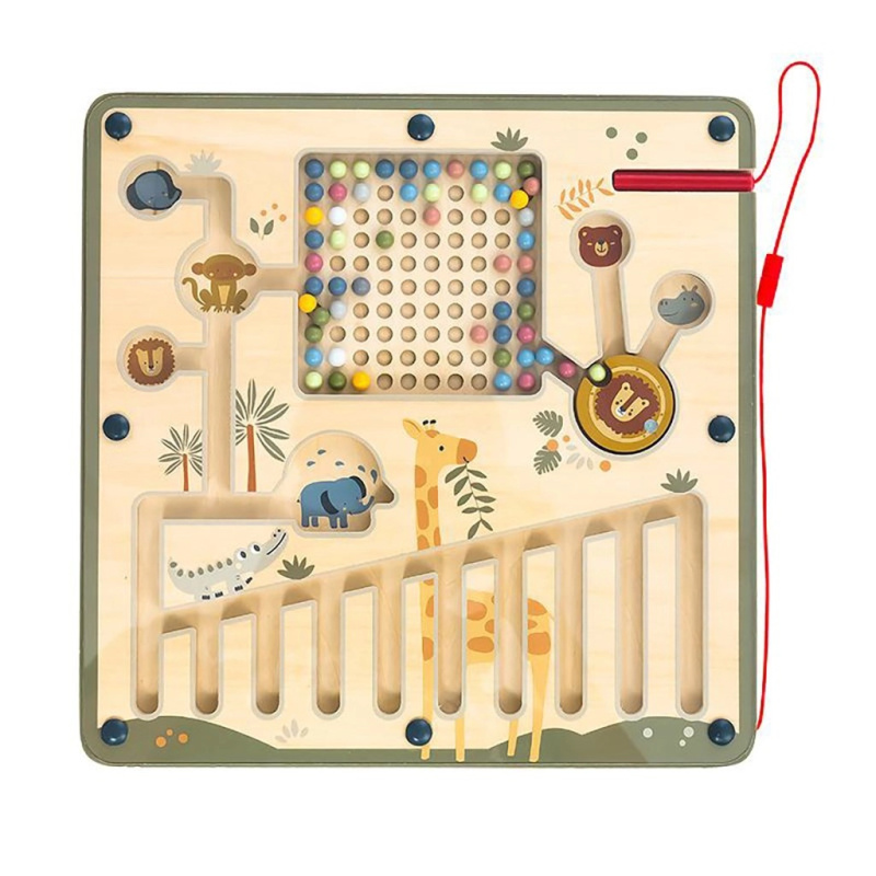 Magnetické safari bludiště Baby Mix