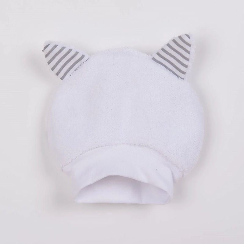 Luxusní dětská zimní čepička s oušky New Baby Snowy