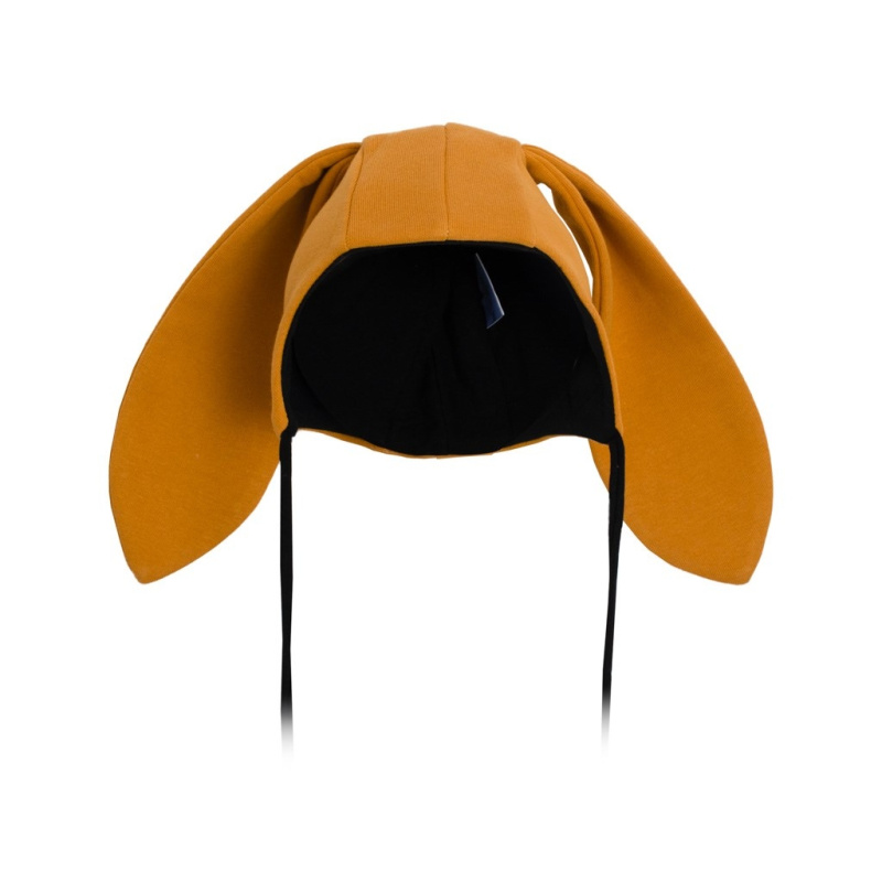 Kojenecká čepička s oušky new baby favorite hnědá