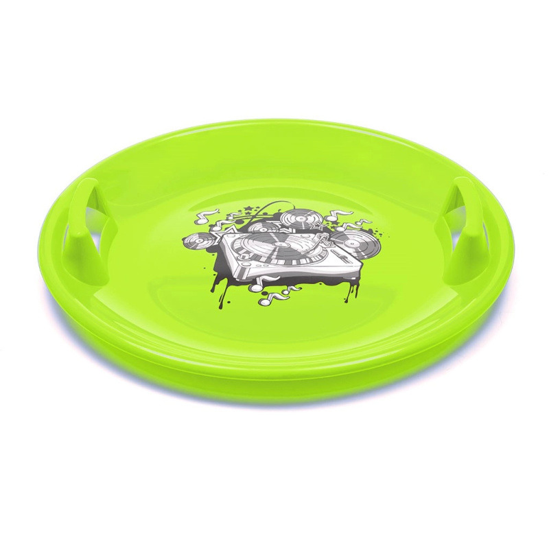sněžný talíř BABY MIX 60 cm Music – zelený
