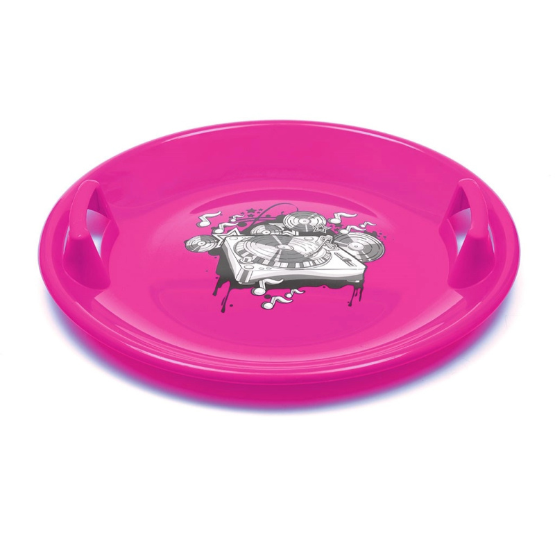 Sněžný talíř Baby Mix 60 cm Music růžový