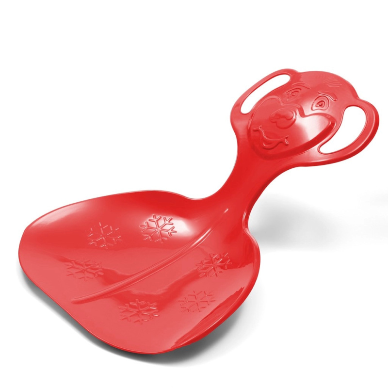 Dětský sněžný kluzák lopata BABY MIX Comfort Line M červený