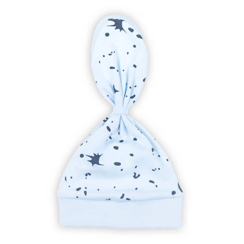 Kojenecká bavlněná čepička šátek Nicol Max