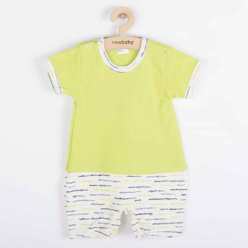 Letní bavlněný overal pro kluky New Baby Summertime