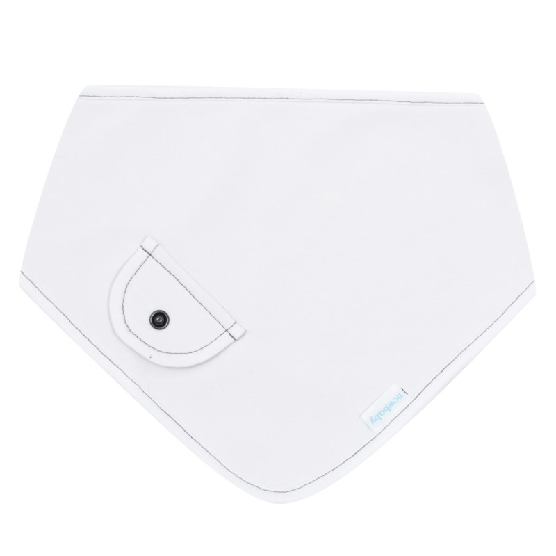 Jarní kojenecký šátek na krk New Baby Special One bílý