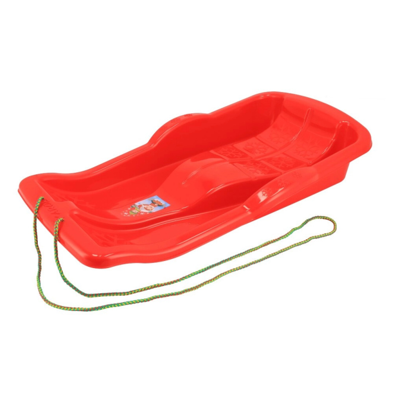 Plastové boby Baby Mix Karol – červené