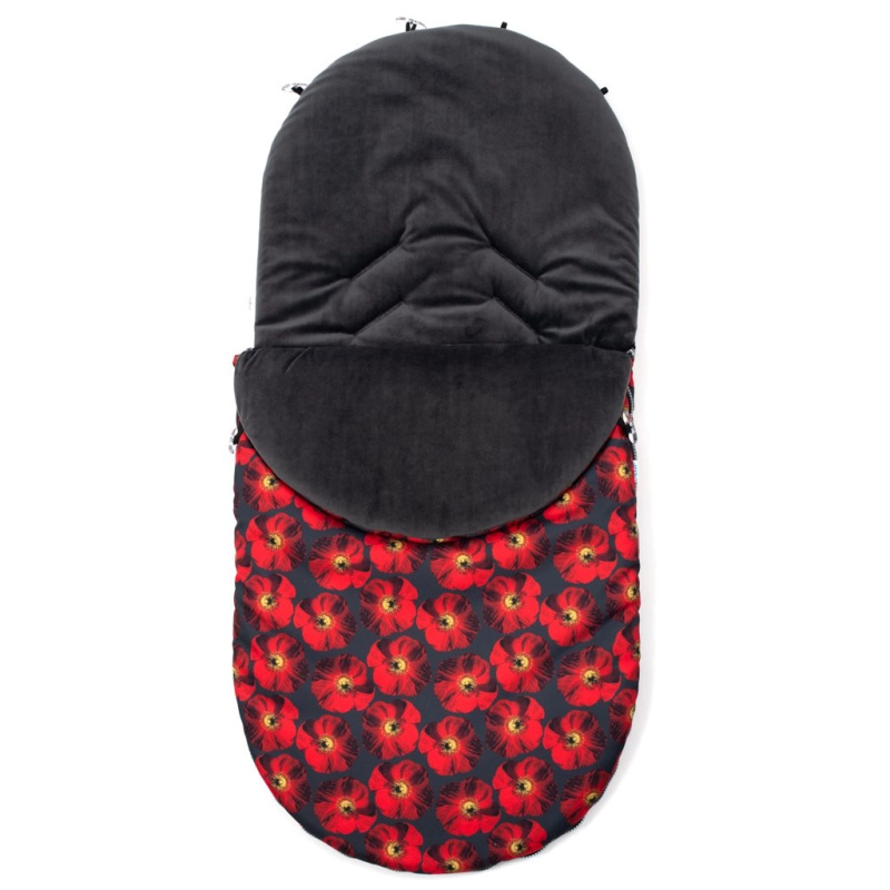 Dětský zimní fusak New Baby červený