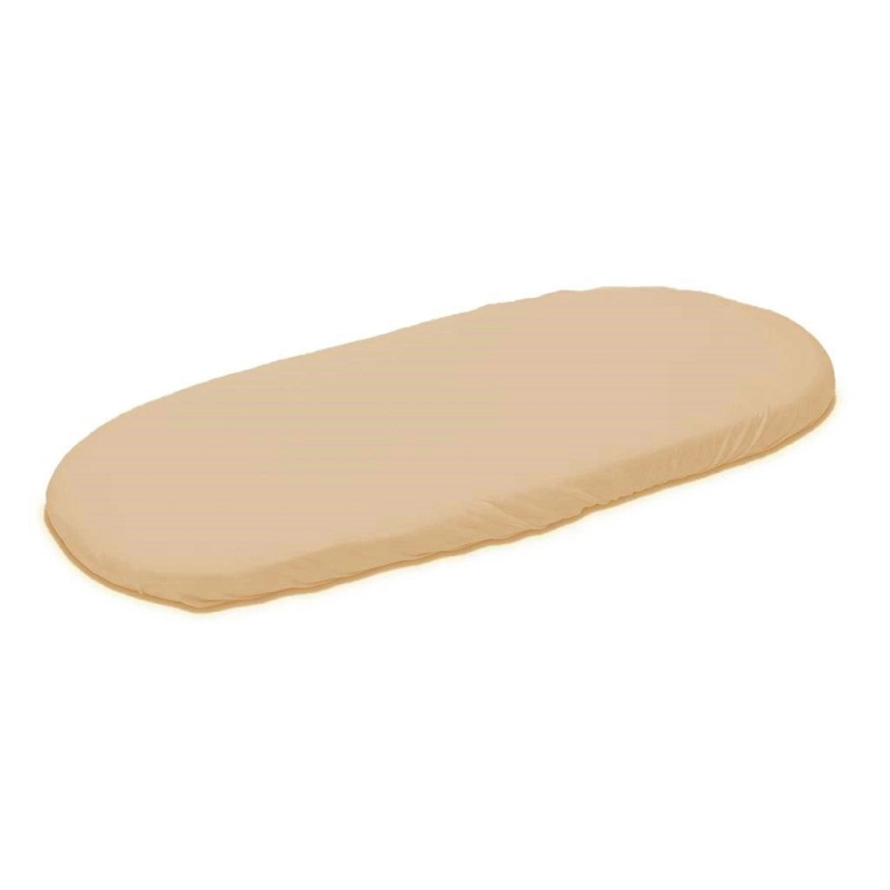 Jersey prostěradlo do kočárku New Baby 35 × 75 cm béžové