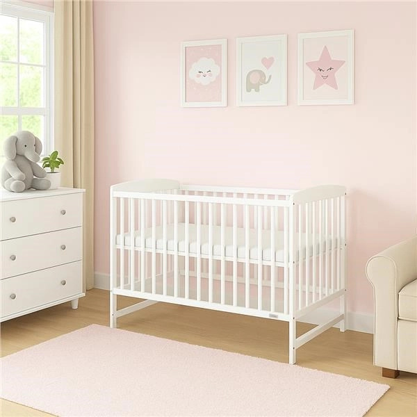 New Baby Dětská postýlka LILLY Bílá