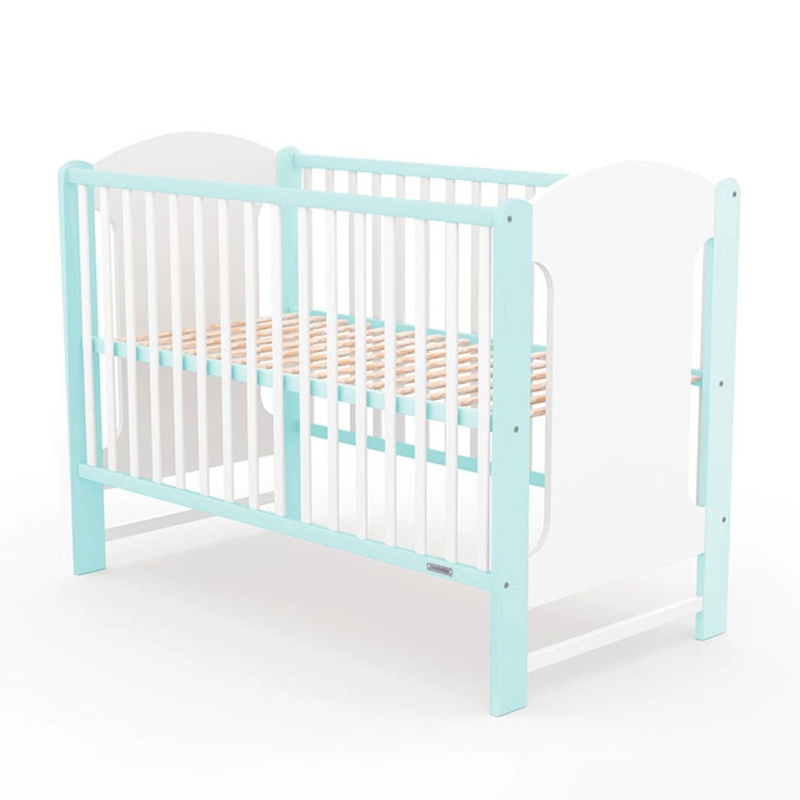 New Baby Dětská postýlka ELSA bílo-mátová