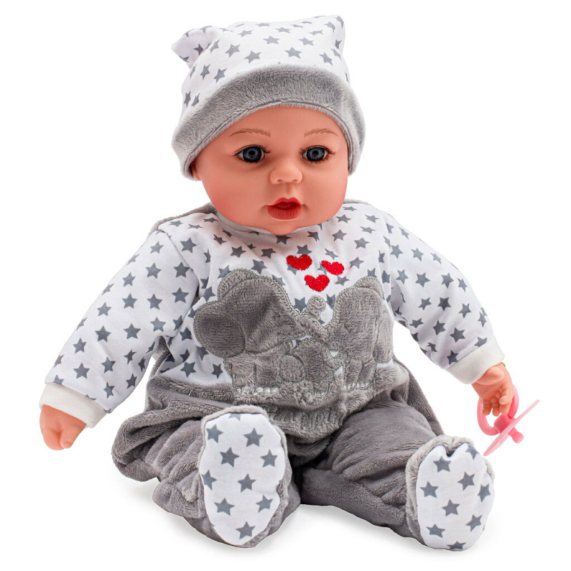 Mluvící a zpívající dětská panenka PlayTo Lola 46 cm