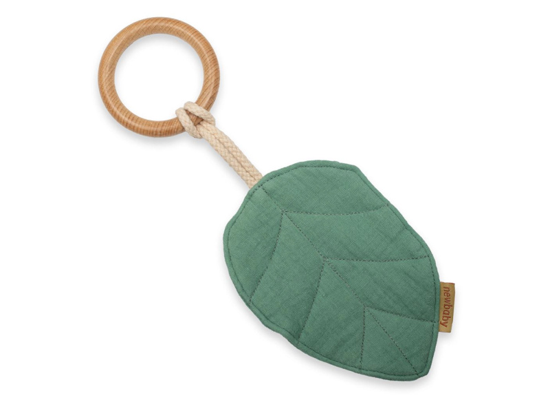 Kousátko s listy New Baby Leaf mátové