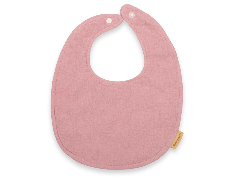 Mušelínový bryndák New Baby růžový