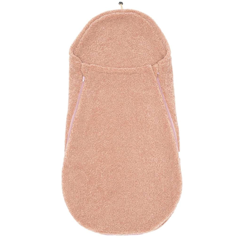 Zimní fusak do autosedačky a kočárku New Baby Mini růžový