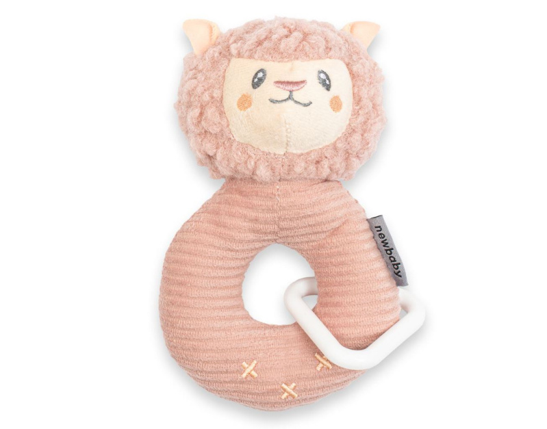 Plyšové chrastítko New Baby Lama