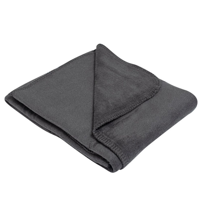 Dětská bavlněná deka grafitová 75 × 100 cm