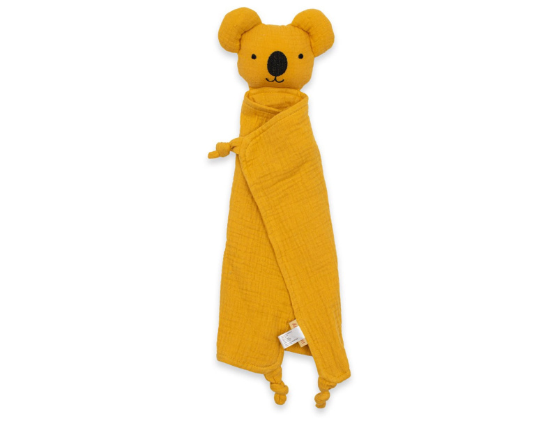 New Baby mušelínový usínáček Koala mustard
