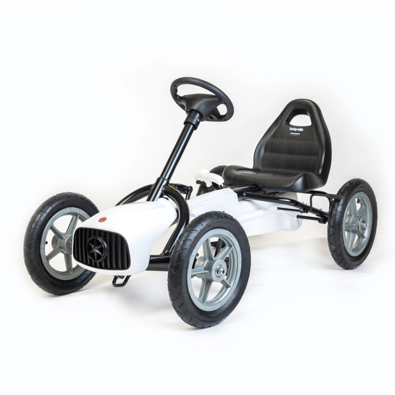 Dětská šlapací motokára BABY MIX Buggy – bílá