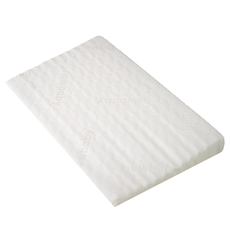 Kojenecký polštář – klín do postýlky New Baby 59 × 37 cm bílý
