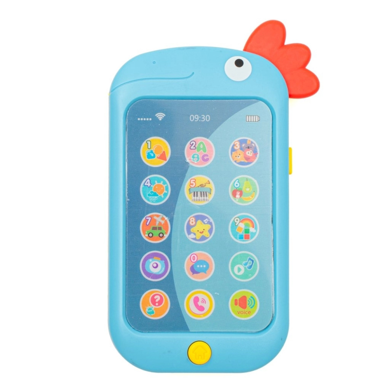 Vzdělávací dětský telefon BABY MIX modrý