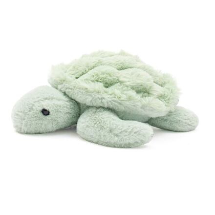 Plyšová hračka želvička Baby Mix 26cm, zelený
