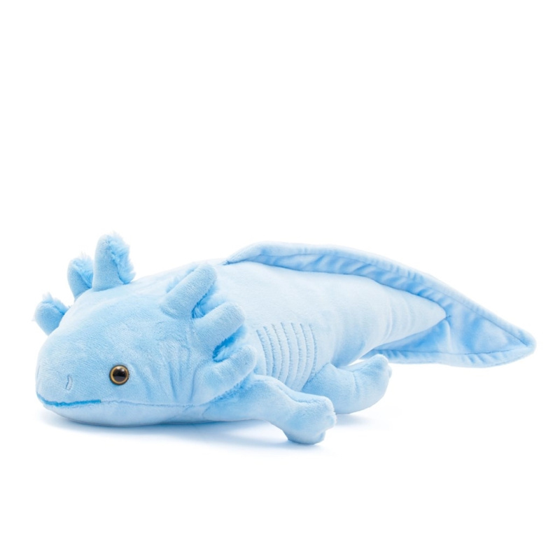 Plyšová hračka Axolotl Baby Mix 45 cm, modrá