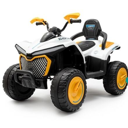 Elektrická čtyřkolka Strong 4x4 Baby Mix žlutá