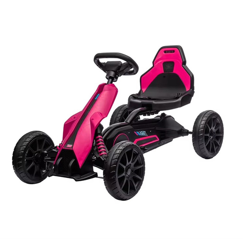 Dětská šlapací motokára Baby Mix Speedster růžová