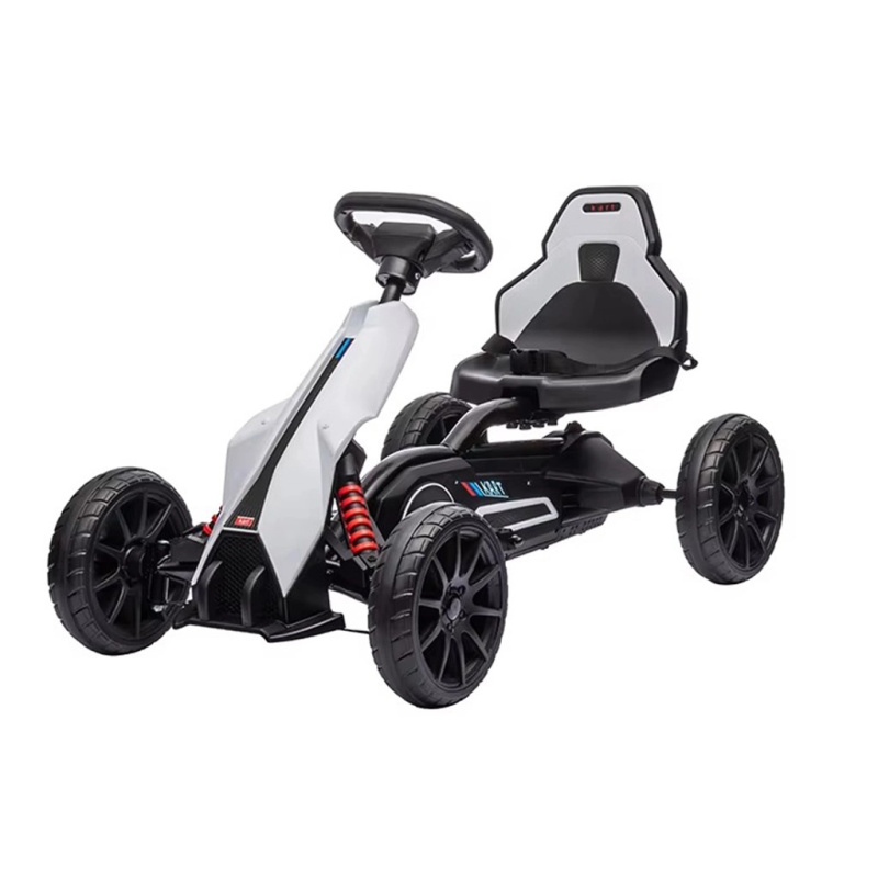 Dětská šlapací motokára BABY MIX Speedster bílá