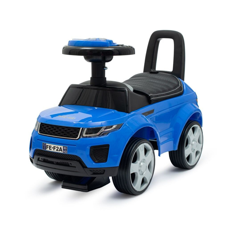 Dětské odrážedlo BABY MIX Prime SUV modré s eko kůží
