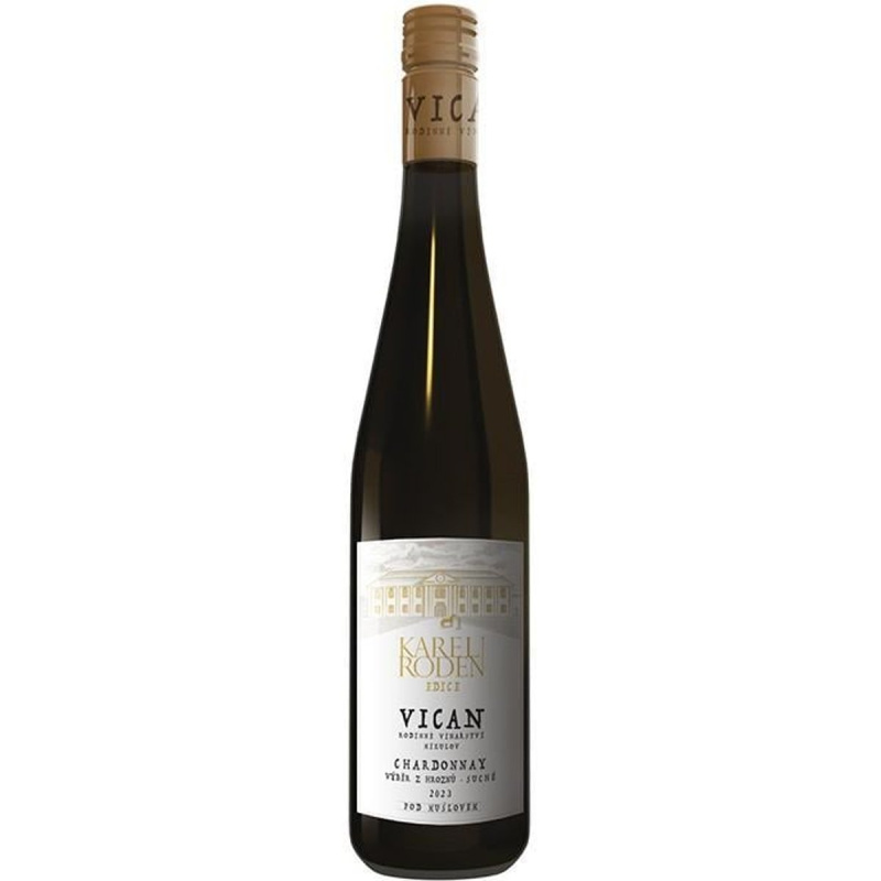 Vican Chardonnay edice Karel Roden výběr z hroznů