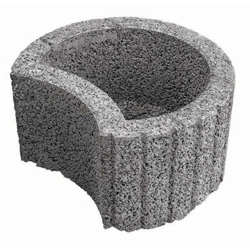 DITON Svahová tvárnice kruhová velká šedá