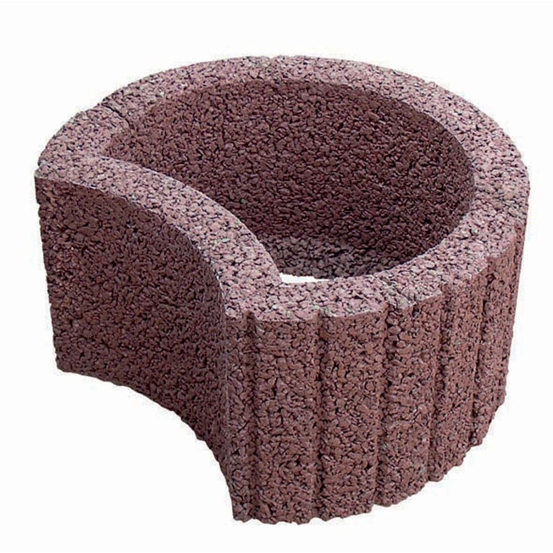 DITON Svahová tvárnice kruhová velká hnědá